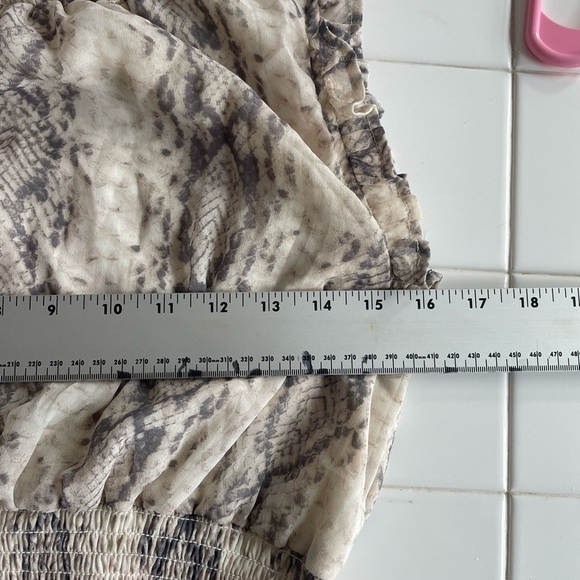 Japna Snake print size large Junior top - Picture 2 of 4